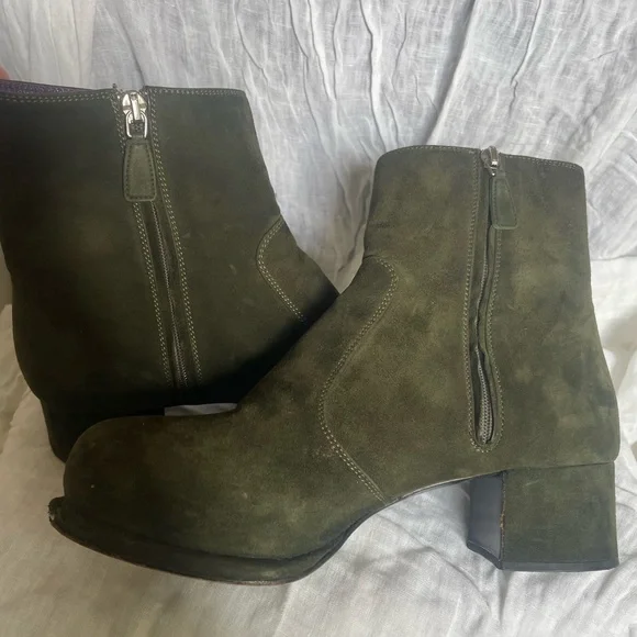 Prada suede ankle boots - Picture 7 of 7